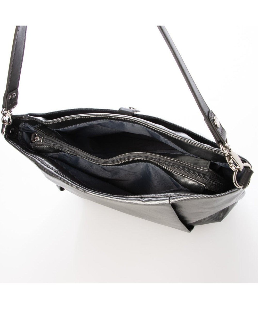 LA BAGAGERIE コーティングキャンバス 2WAYショルダーバッグ 