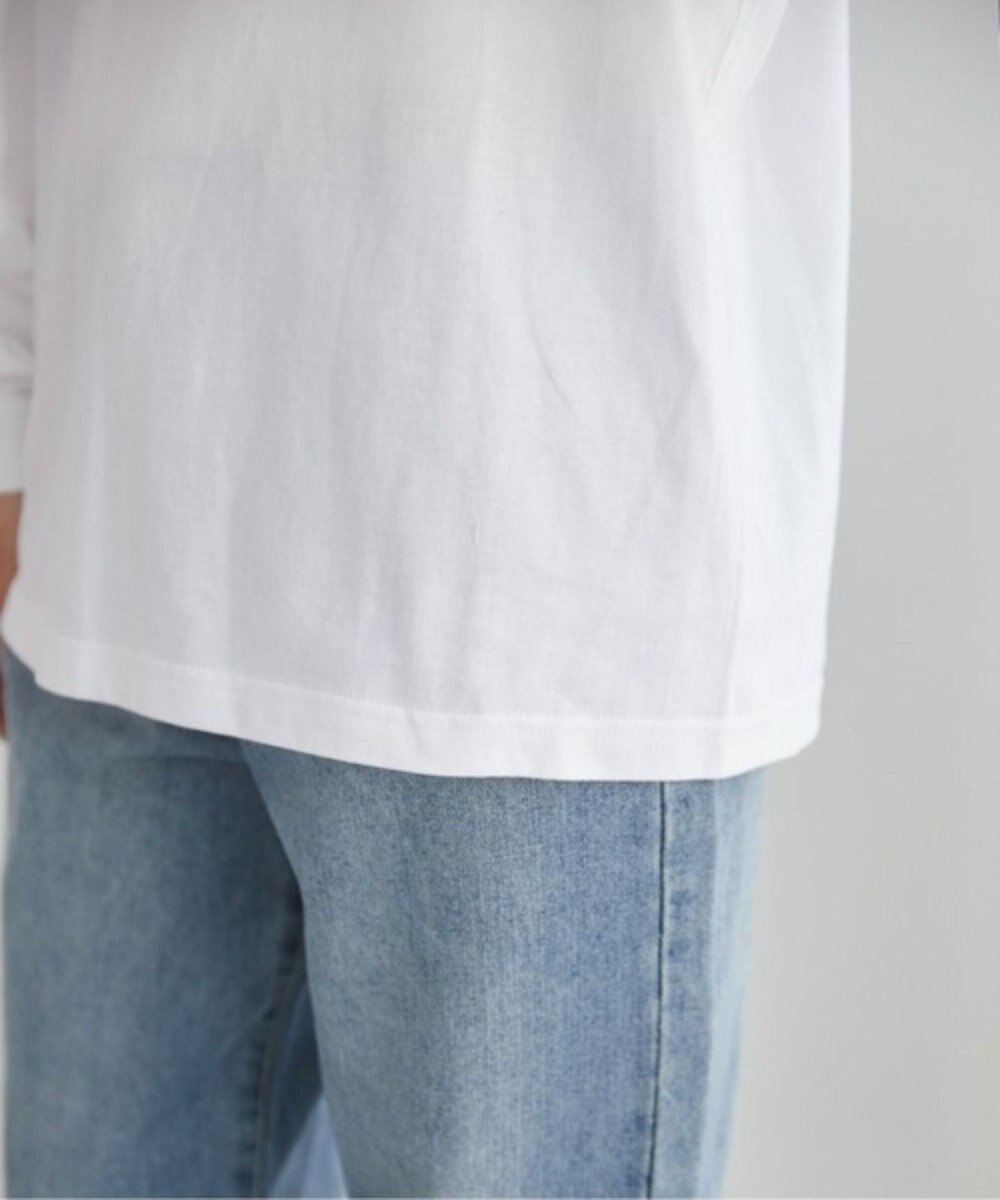 WEGO 【ANGIE VINTAGE】フロッキーロゴプリントロンT 