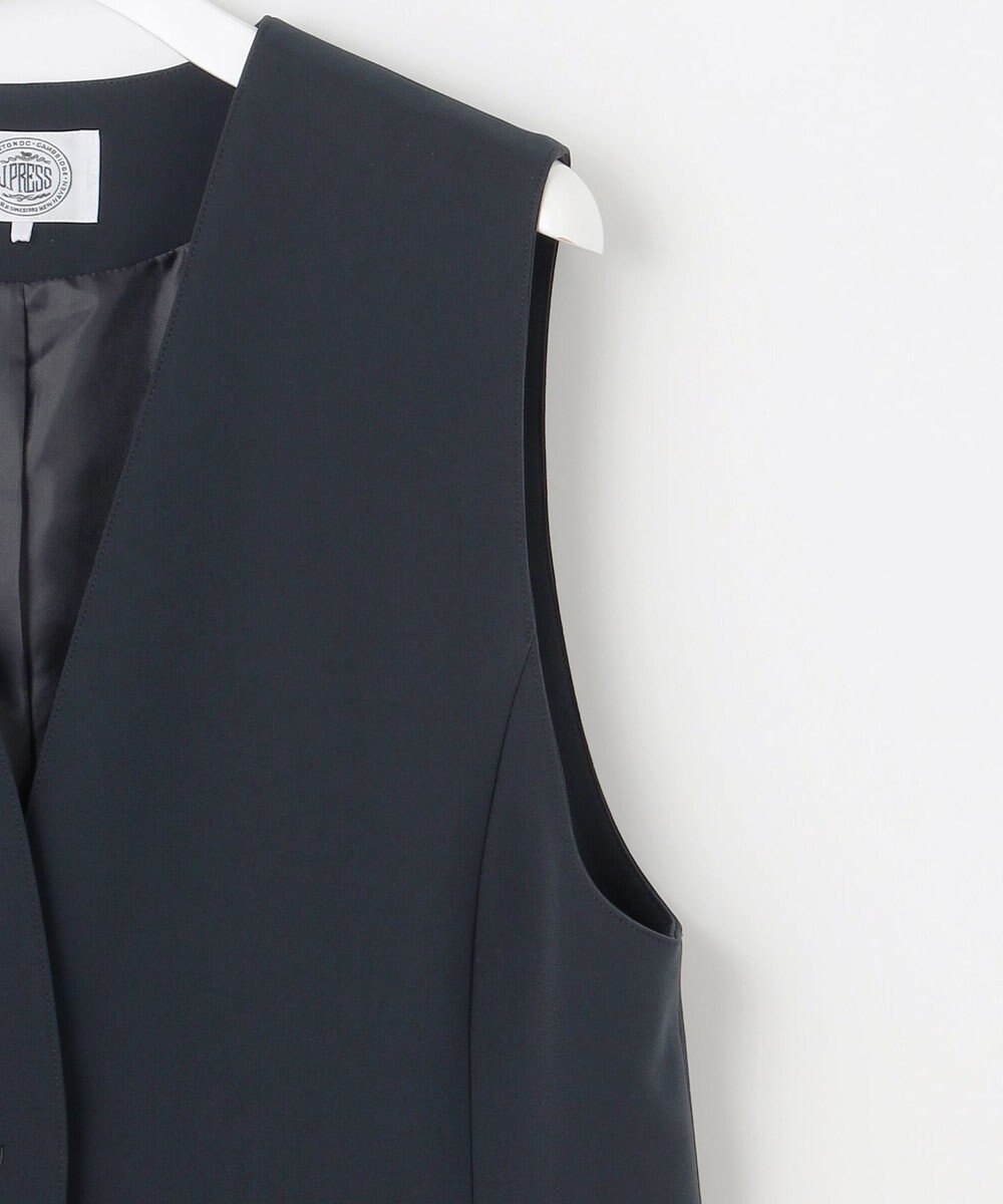 J.PRESS LADIES S 【WEB限定カラーあり・洗える】セラテリーダブルクロス ジレ 