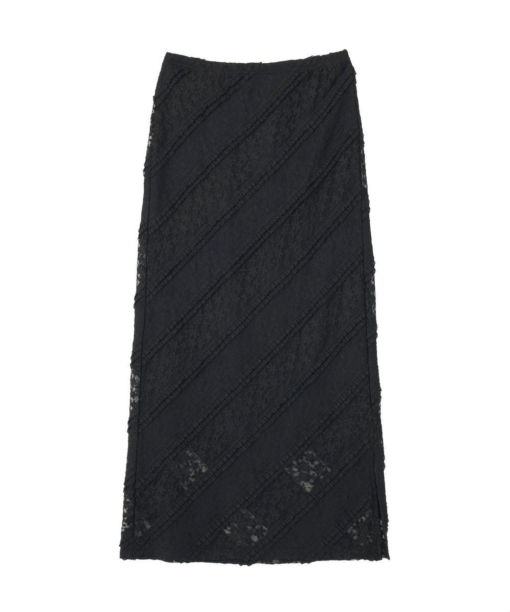 earth music&ecology 総レースナロースカート 