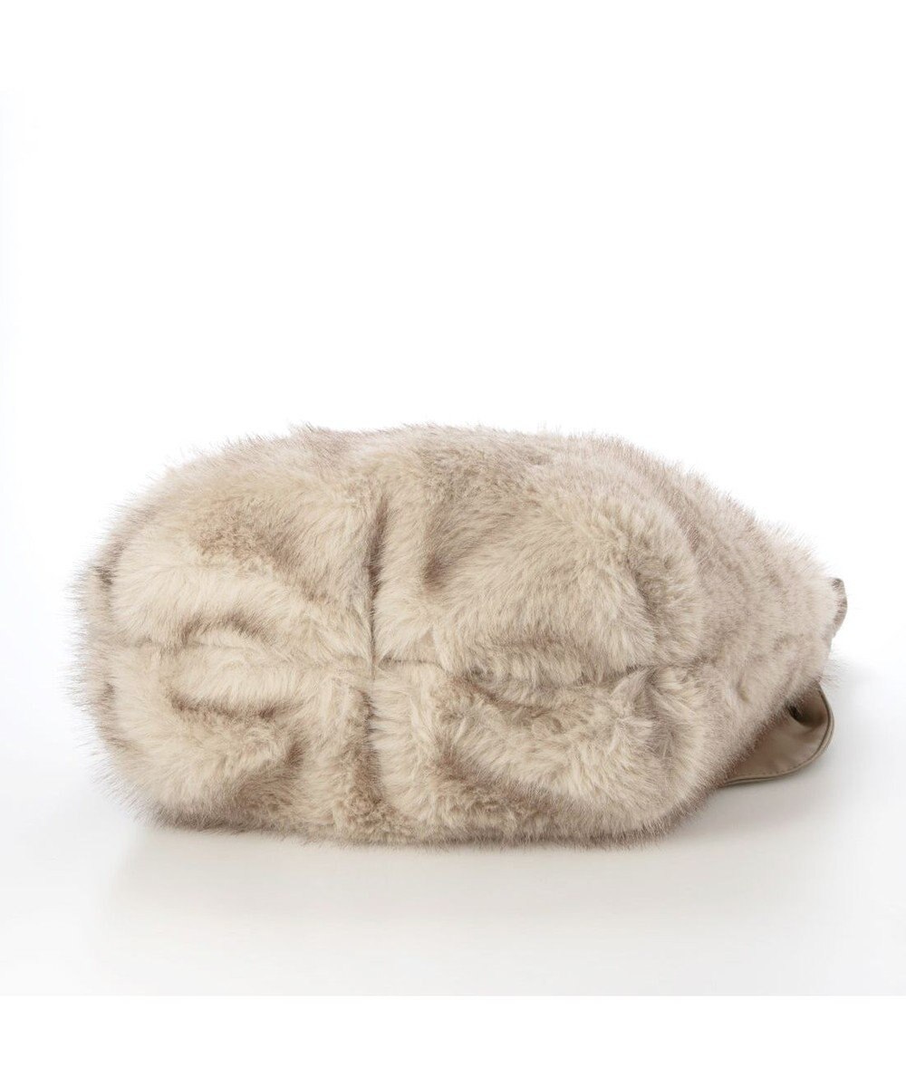 UNBILLION カシュカシュ cachecache / リボンワンハンドルエコファービッグバッグ 