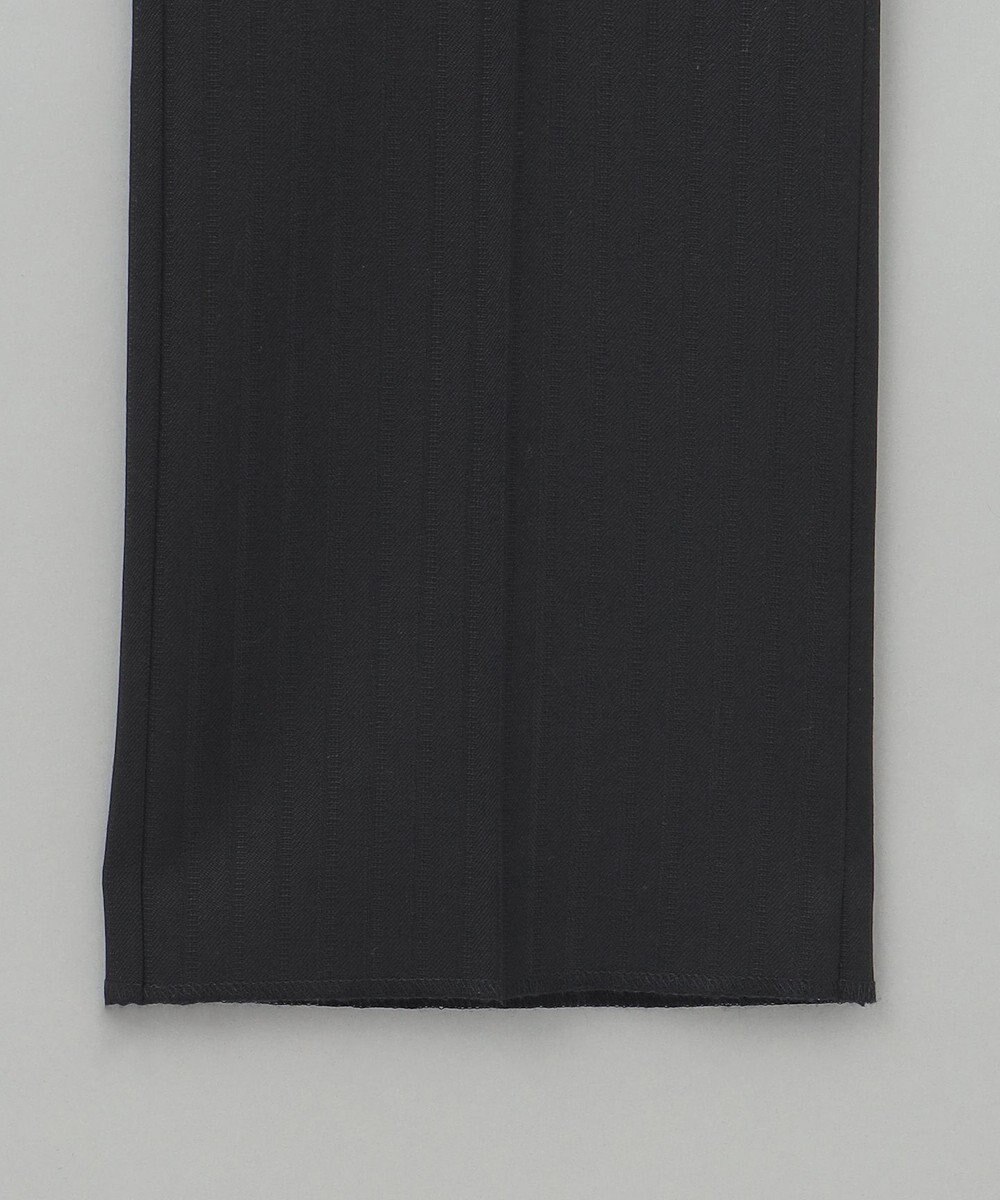 GOTAIRIKU 【御幸毛織】ドライスピナーツイルストレッチスーツ_ブラックストライプ 