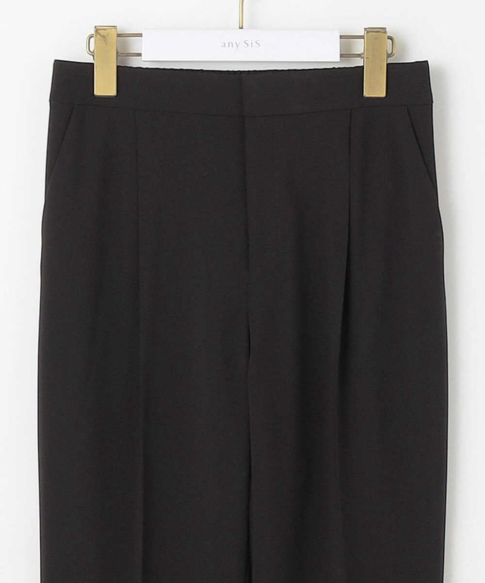 ANY SIS S 【セットアップ対応】セレモニーダブルクロス テーパードパンツ 