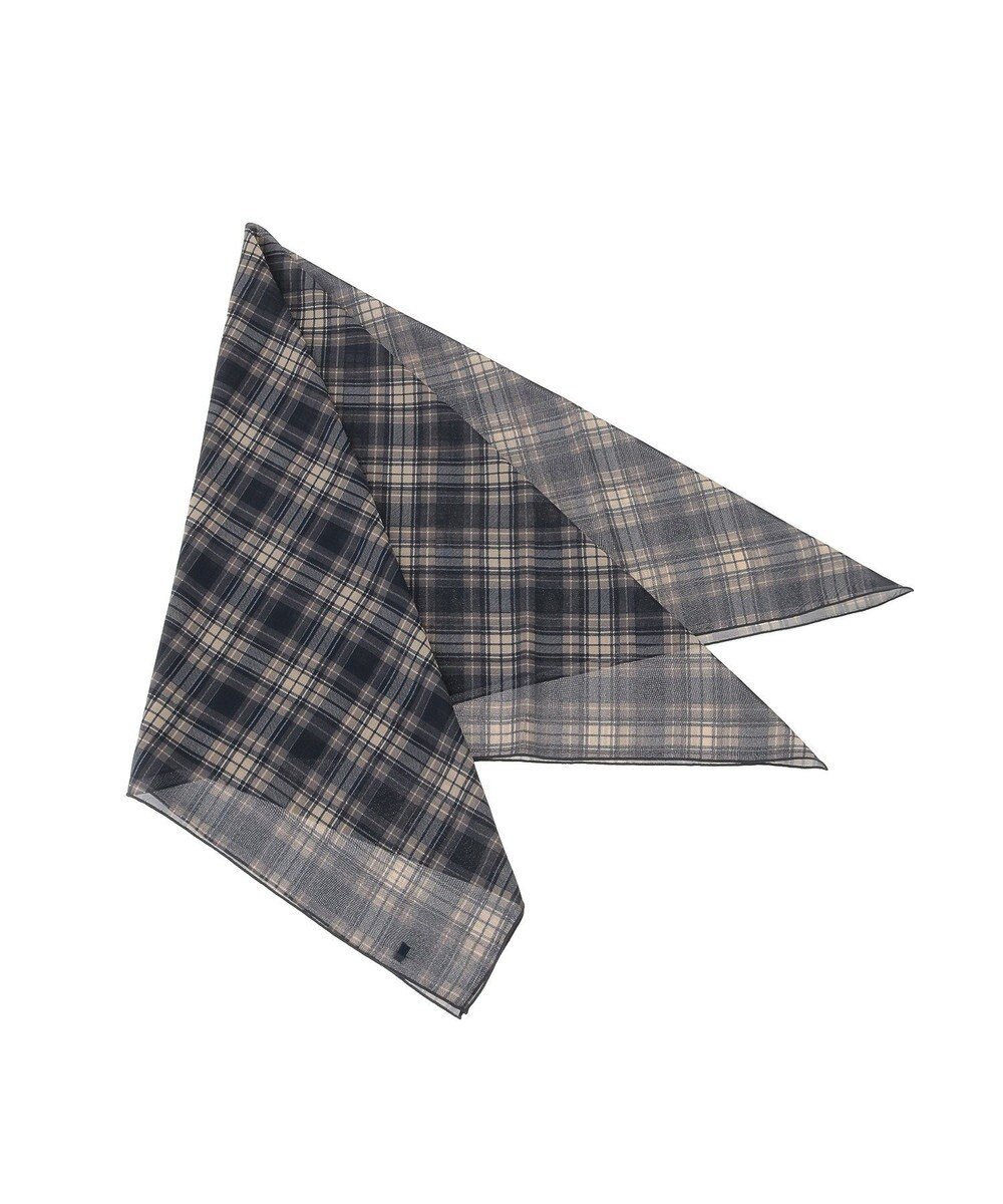 earth music&ecology チェックスカーフ 