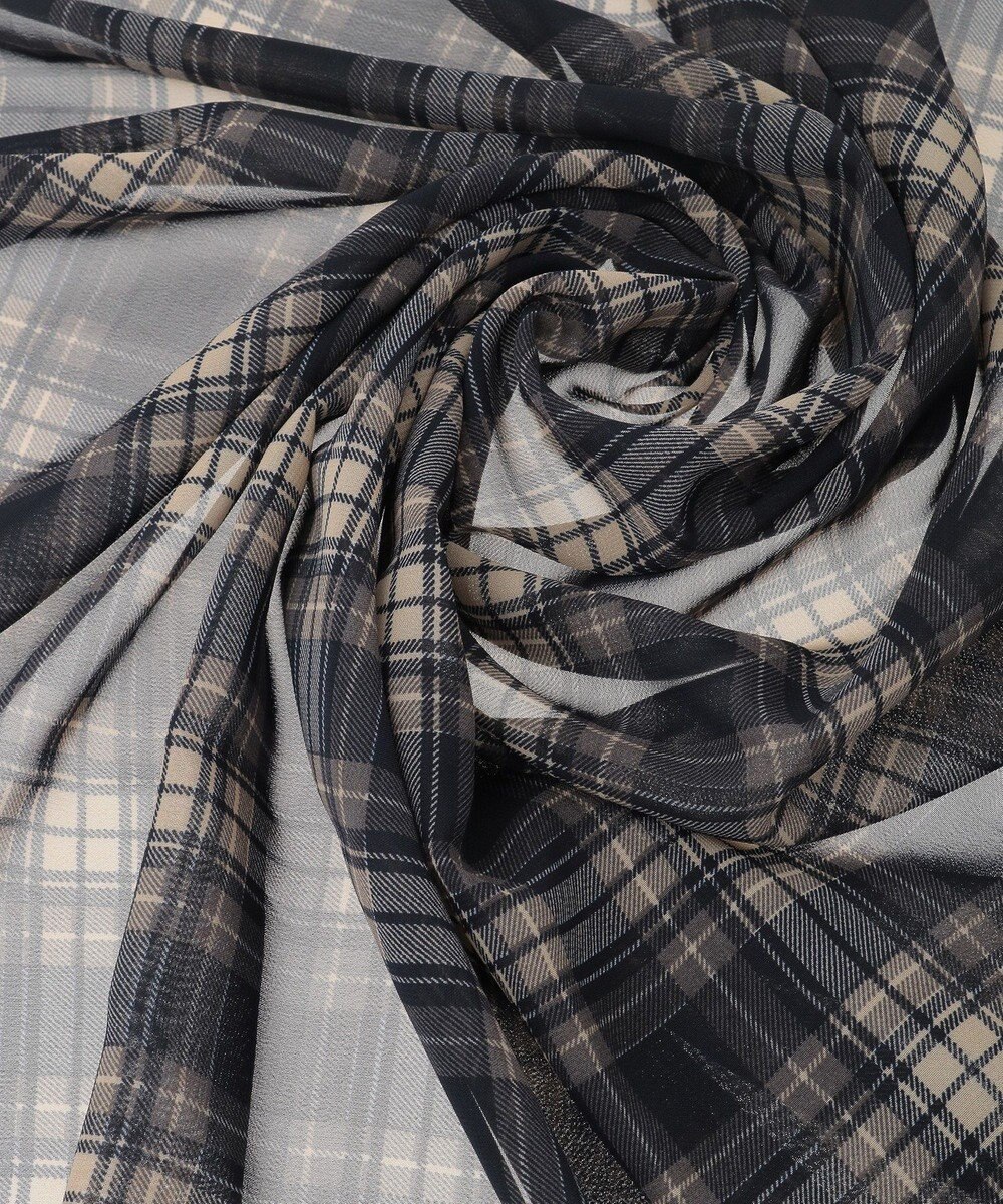 earth music&ecology チェックスカーフ 