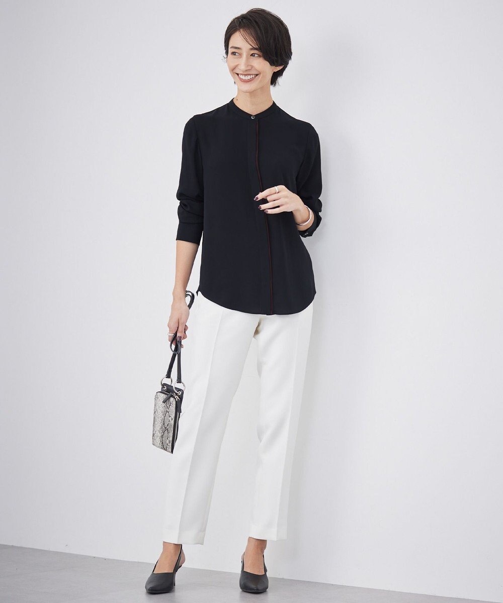 ICB 【洗える】トリプルクロスツイル スティックパンツ 