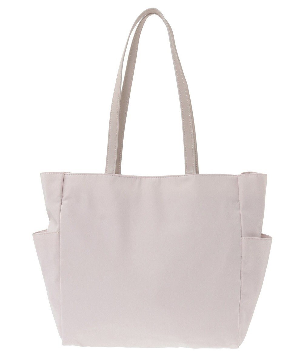 Maison de FLEUR 撥水加工リボンチャームマルチポケットトートM 