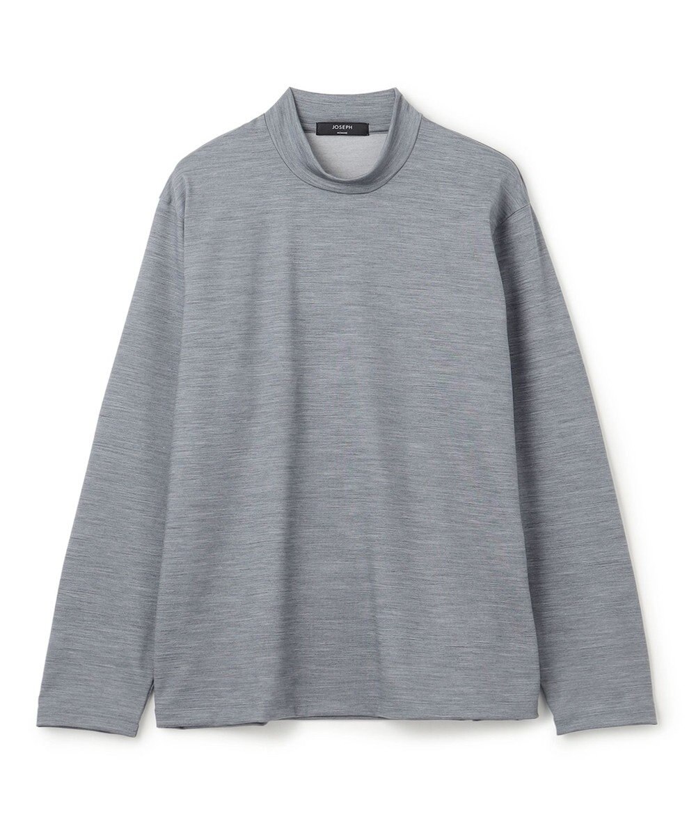 JOSEPH HOMME ウールジャージーウォッシャブル　モックネックカットソー 