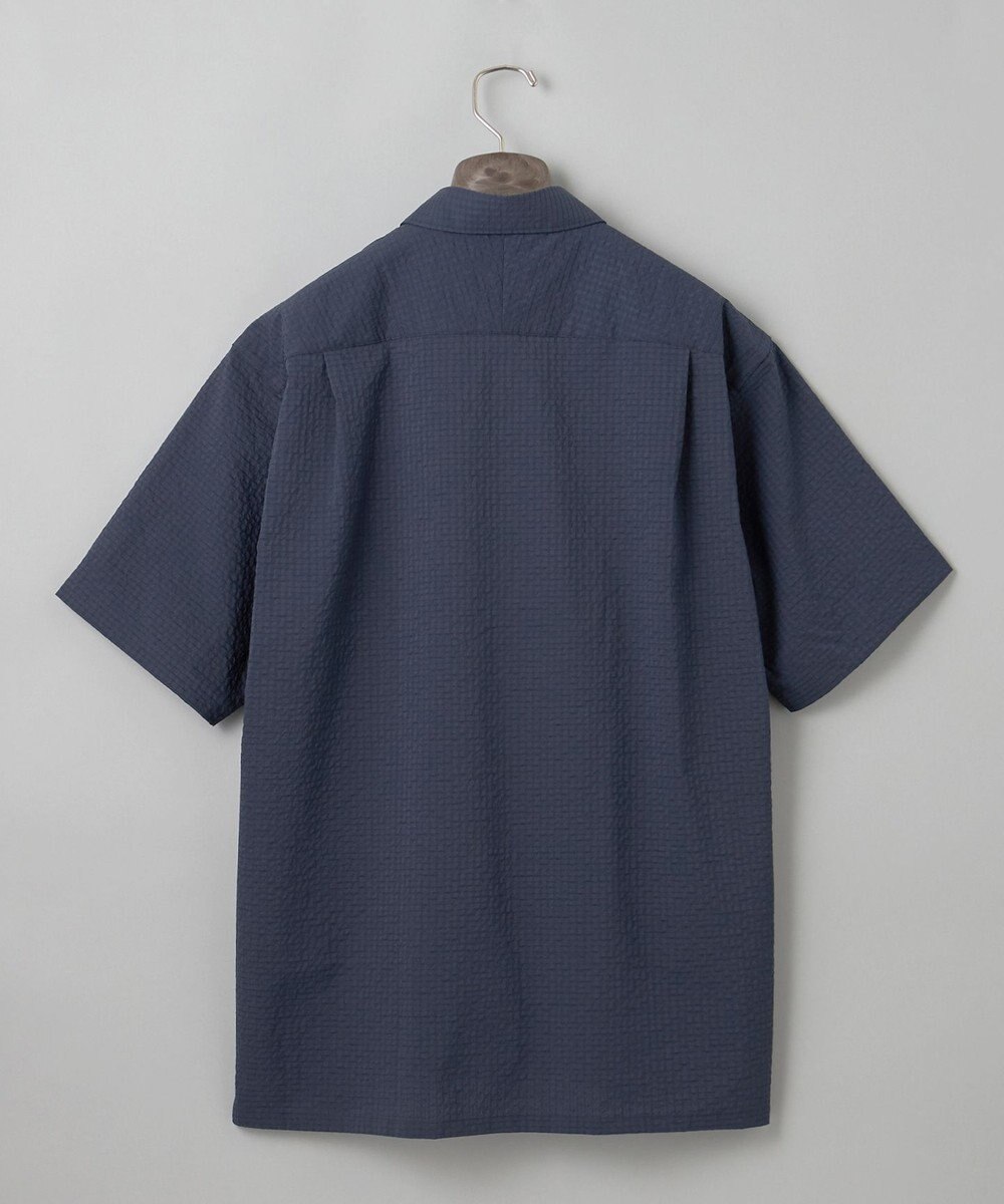 GOTAIRIKU リラックスシルエット【高通気性/吸水速乾】ドッツエアー クールマックスサッカーシャツ 