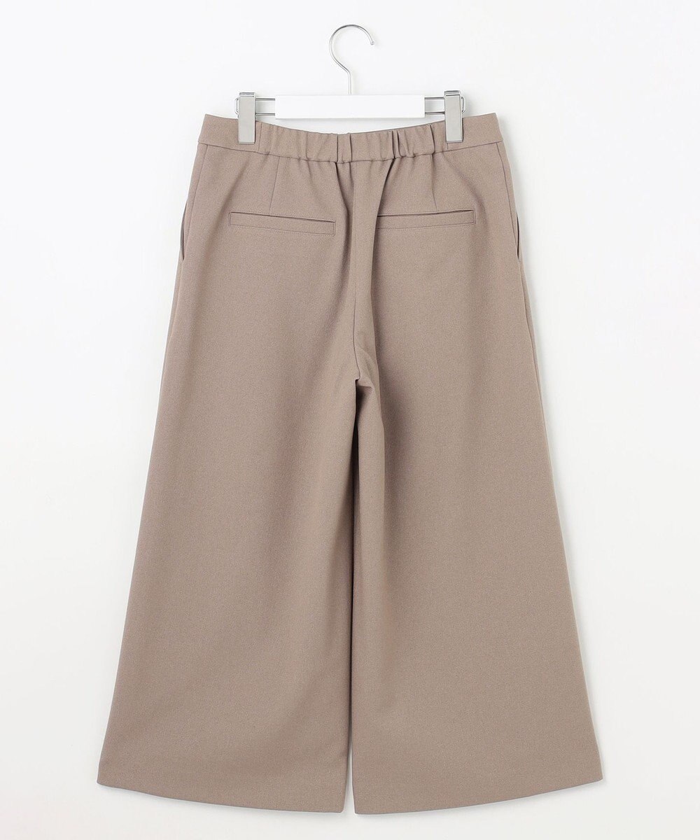 J.PRESS LADIES 【WEB限定カラーあり・洗える】ツムギート flannel ワイド クロップド パンツ 