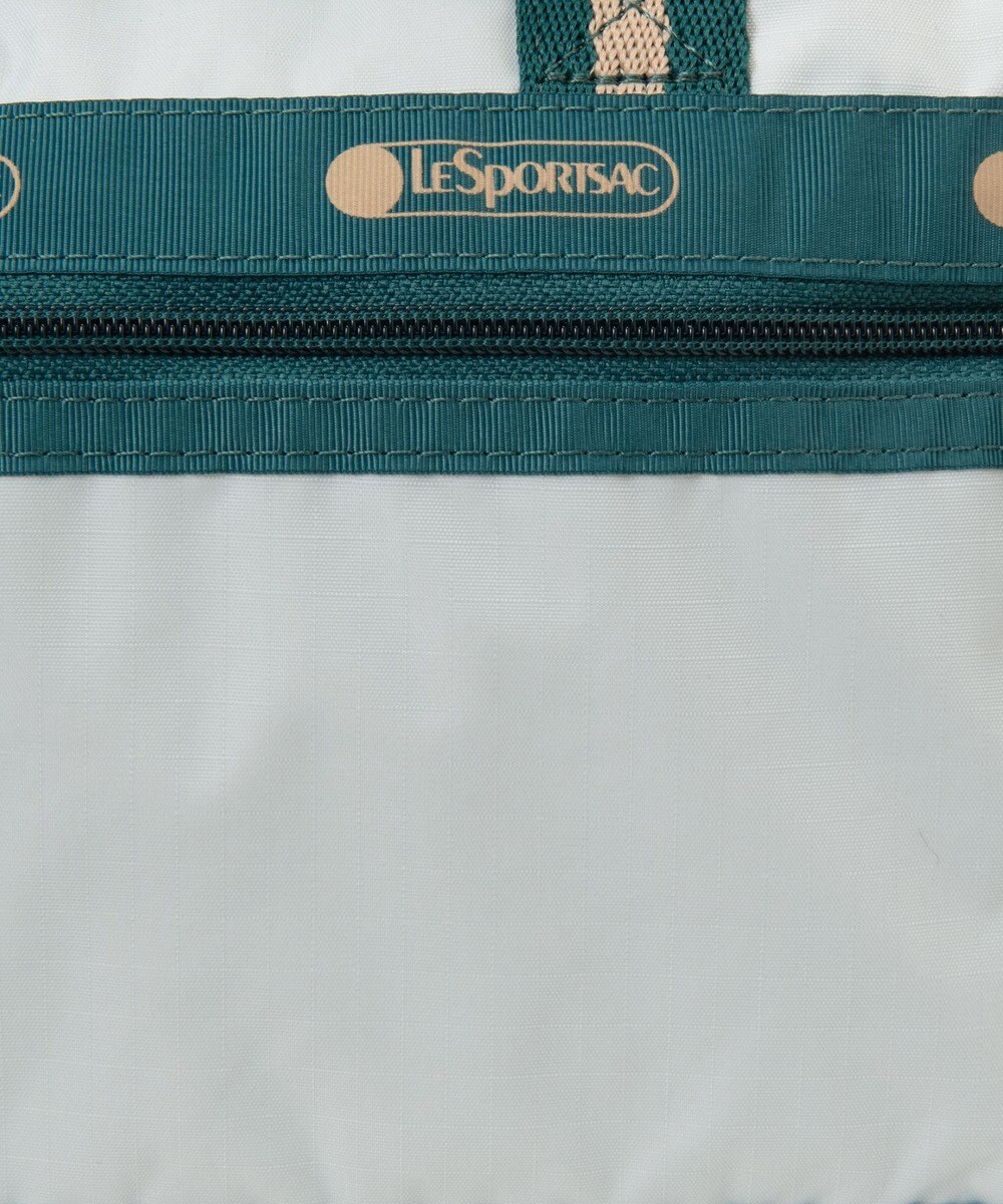 LeSportsac MINI DUFFEL CROSSBODY/スペクテイタークリアスカイ/ティール 