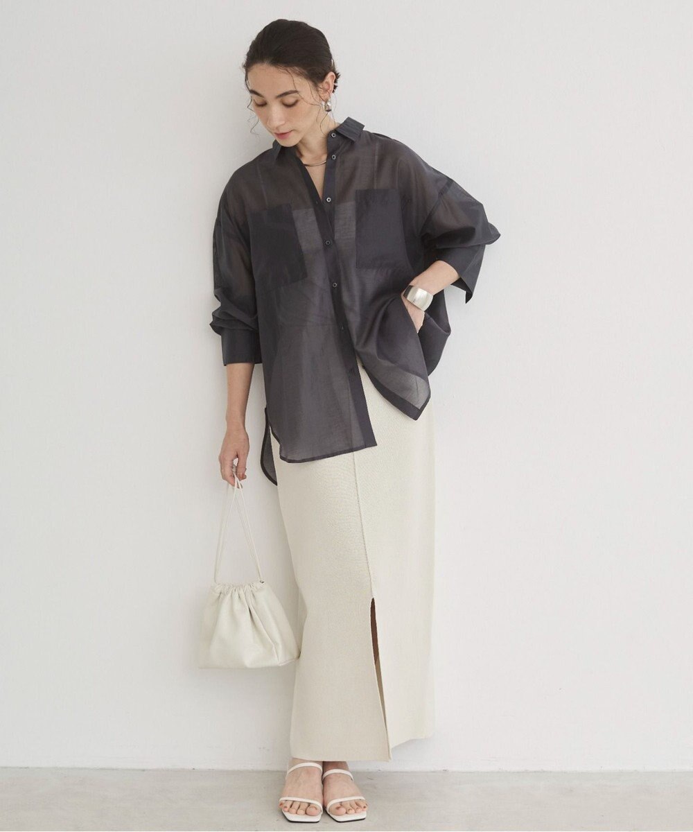 WEGO 【ANGIE VINTAGE】シアーシャツ 