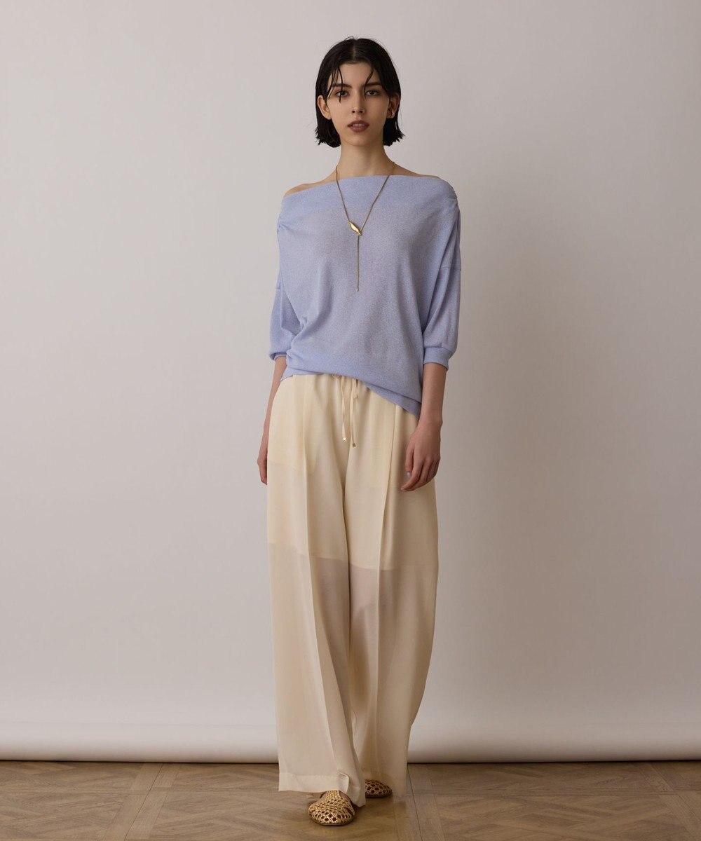 GRACE CONTINENTAL ドレープカットトップ 