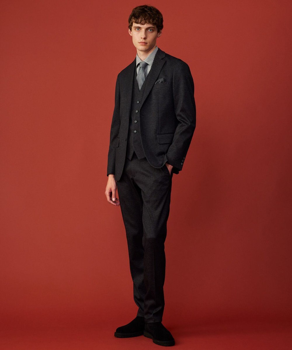 JOSEPH ABBOUD 【ストレッチ/多機能レジャージャケット】ツィーディージャージー ジャケット 