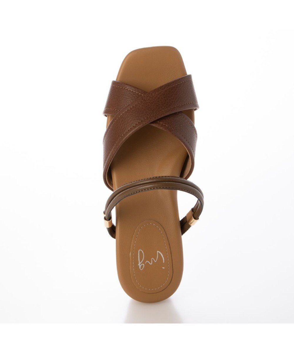 ing <ing>クロスベルトストラップサンダル 