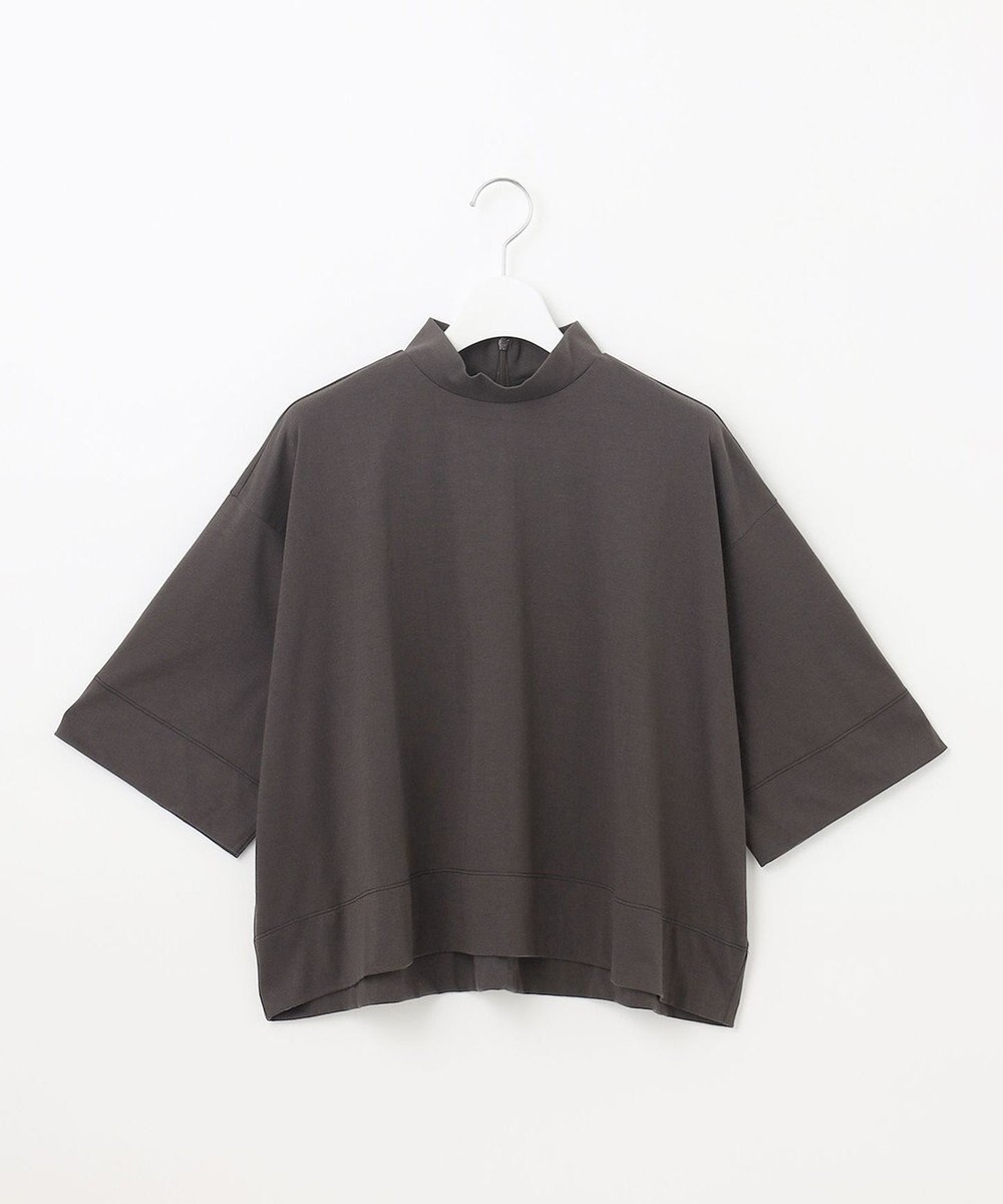 UNFILO ハイネッククロップドTシャツ 