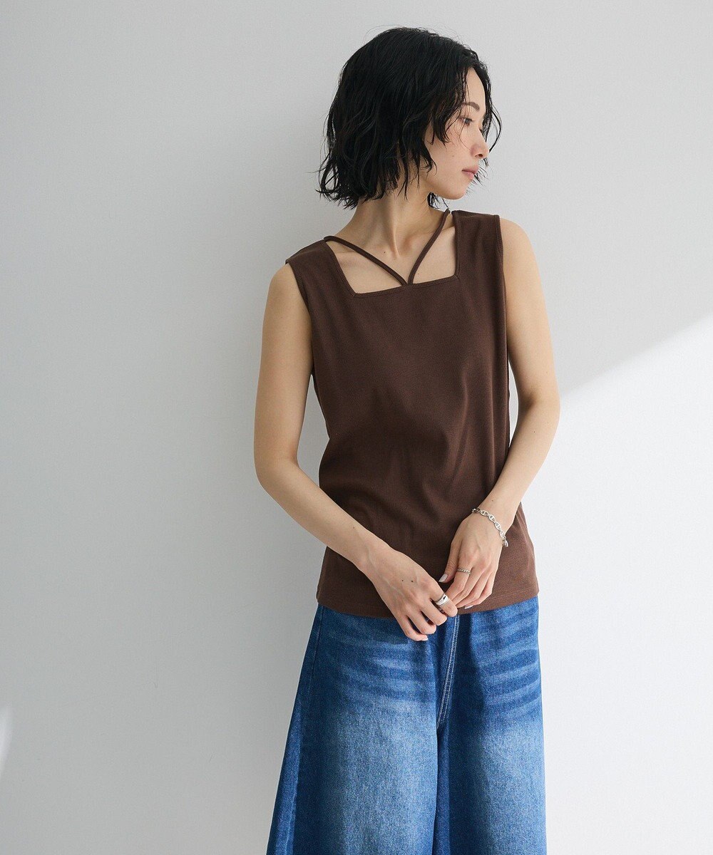 Green Parks マルチストラップテレコタンク 