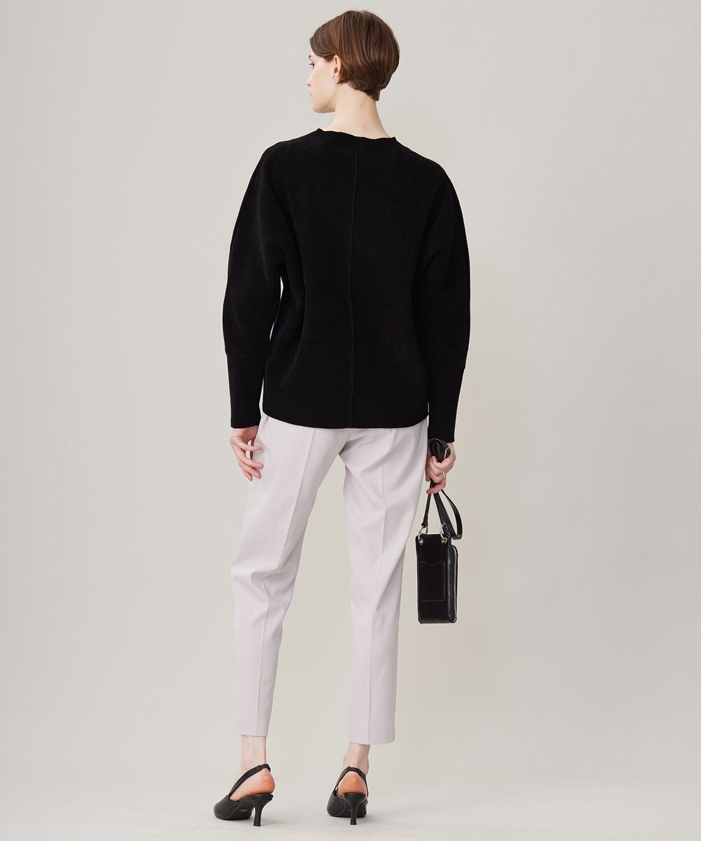 ICB 【洗える】コットンシェニール Vネックニット 