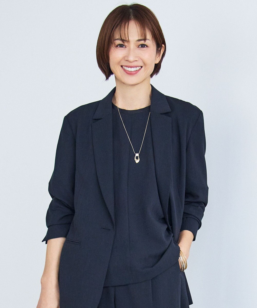 自由区 【カタログ掲載・セットアップ対応・セレモニー・ハレの日・通勤】テクスチャードスーツ ジャケット 