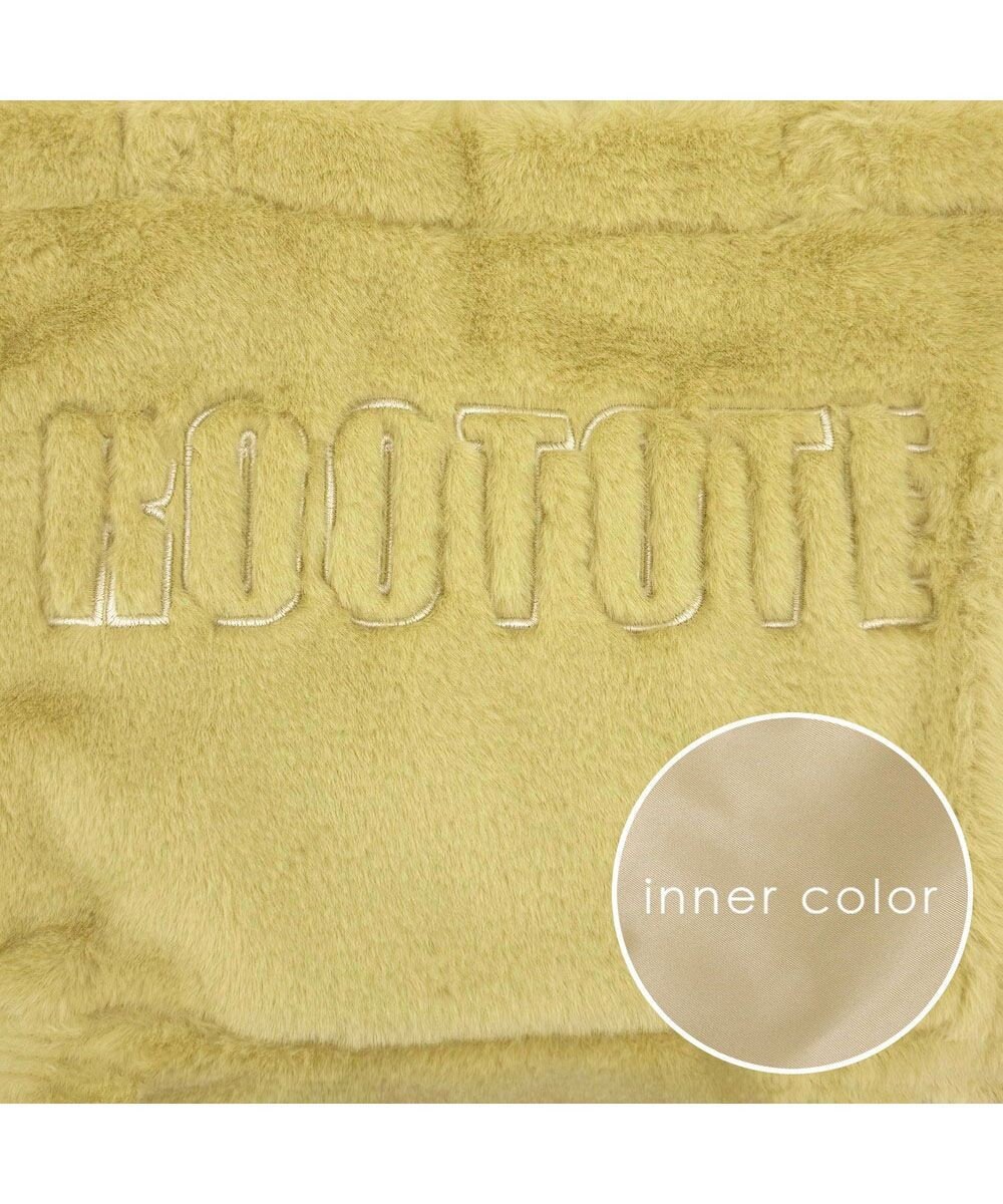 ROOTOTE 3637【ふわふわ】SC.スクエア.ファー.ロゴ-A 