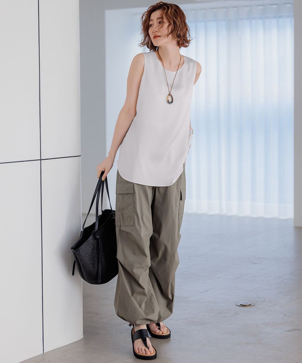 23区 【CLASSY.6月号掲載】雑材ミドル トートバッグ 