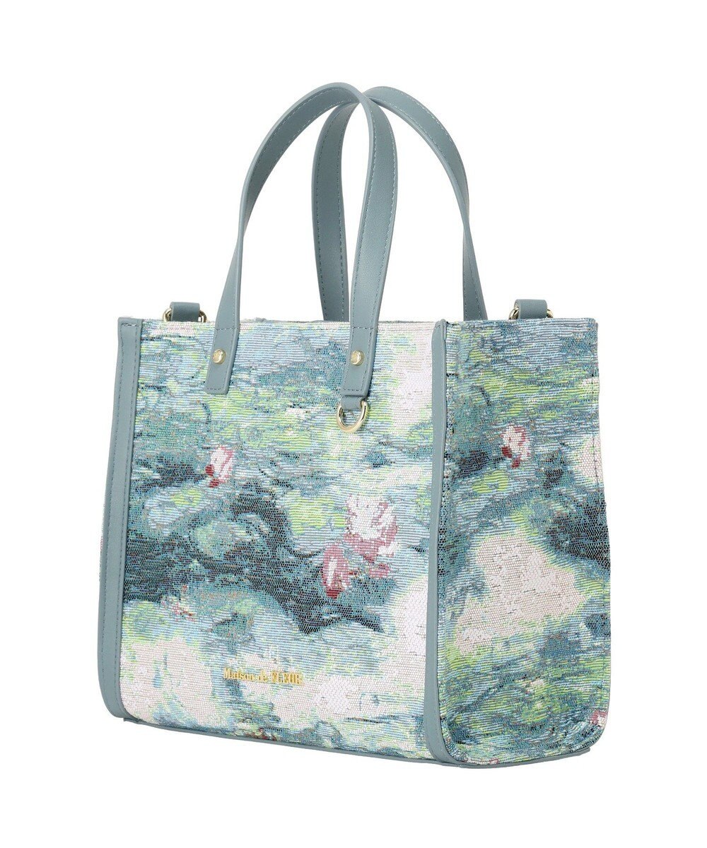 Maison de FLEUR ゴブラン2Wayスクエアトート 