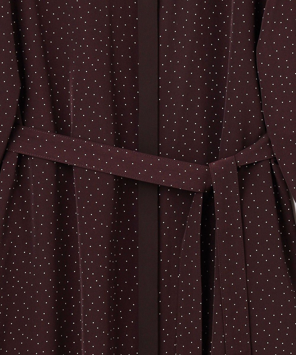 J.PRESS LADIES 【洗える】フェミニッシュパウダー dots ワンピース 