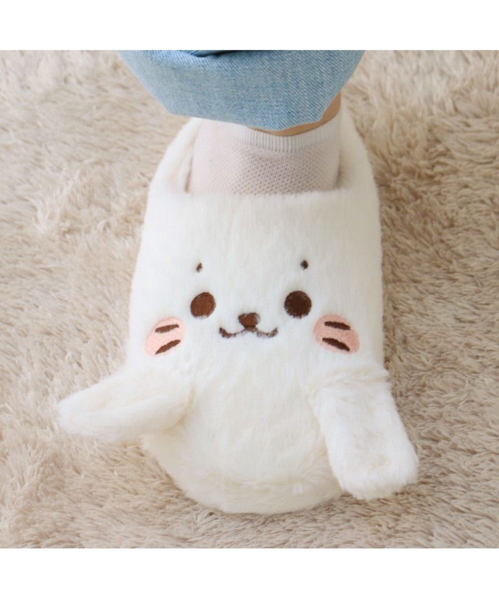 Mother garden しろたん ピコピコ スリッパ レディースフリーサイズ 