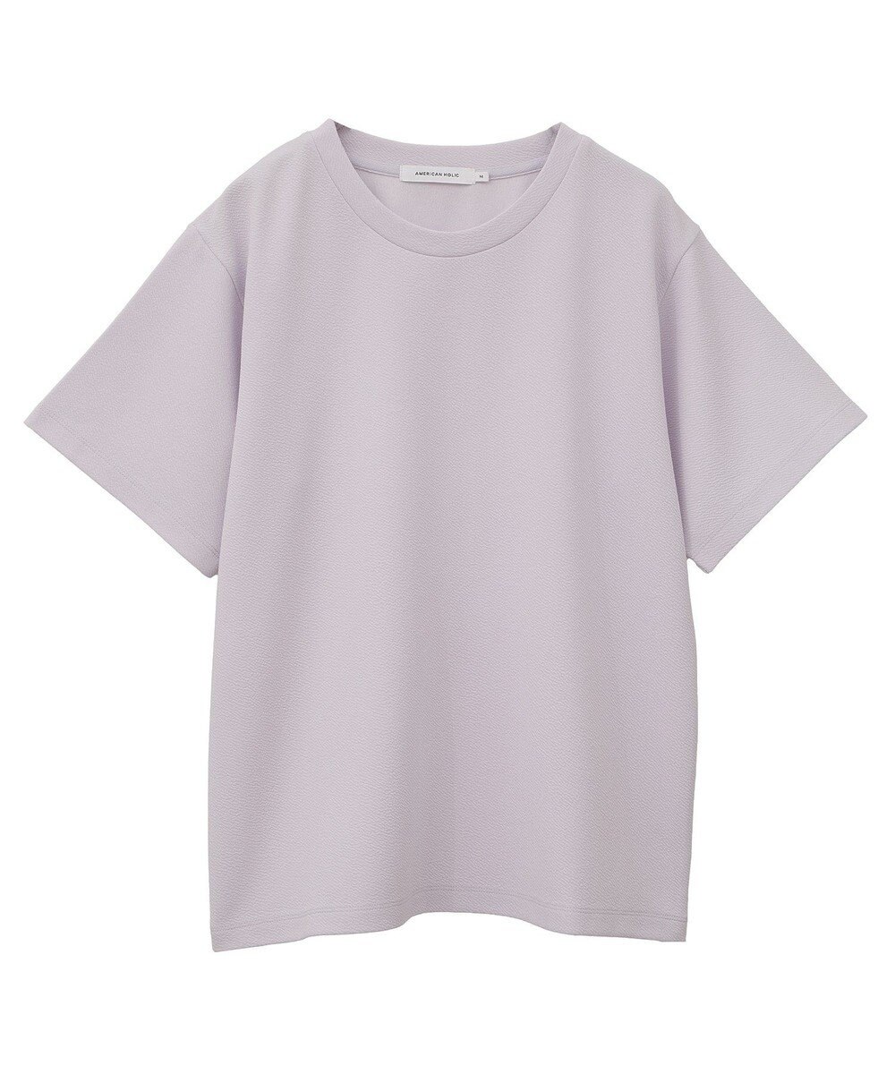 AMERICAN HOLIC ジョーゼット半袖プルオーバー 