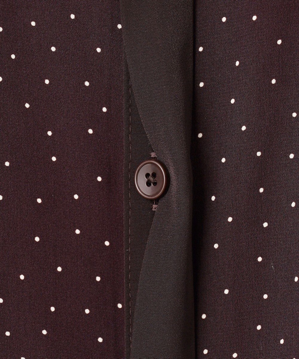 J.PRESS LADIES 【洗える】フェミニッシュパウダー dots ワンピース 