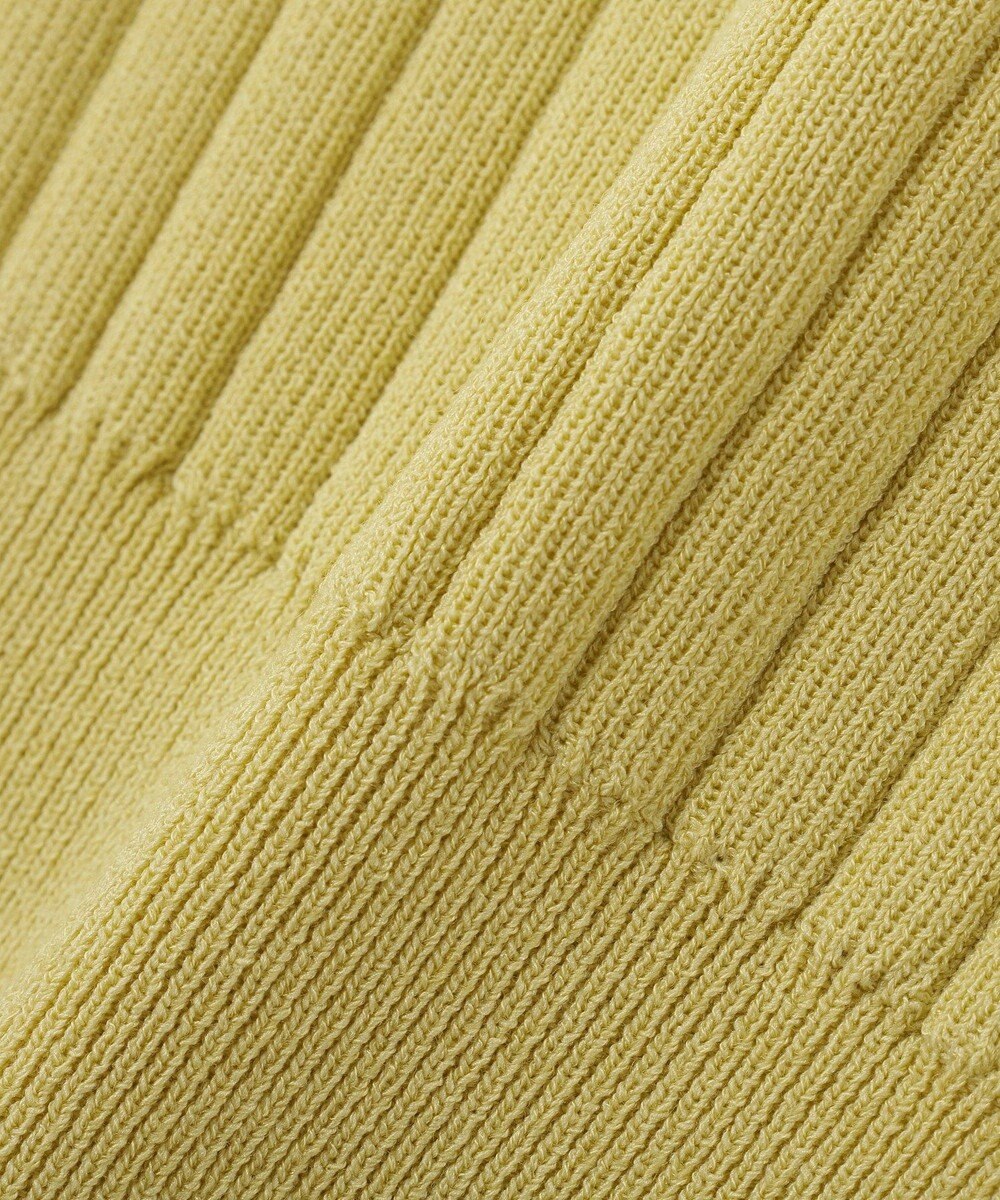 YECCA VECCA 【マシンウォッシャブル】ノースリーブリブニット 