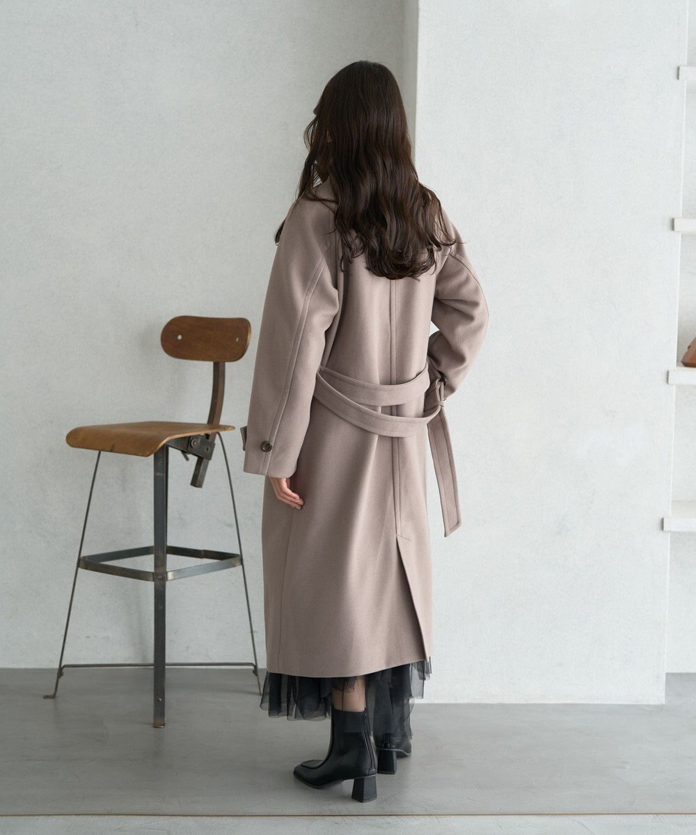 earth music&ecology 2WAYカラーロングコート 