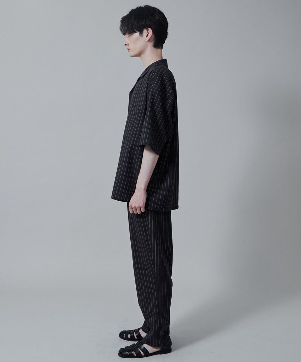 WEGO 【ユニセックス着用アイテム/手洗い可/SETUP可/ウエストゴム】リネンレーヨンイージーパンツ 