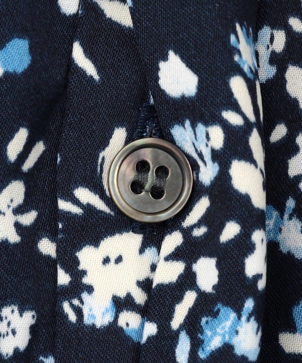 組曲 S 【先行予約】モザイクフラワープリント ブラウス 