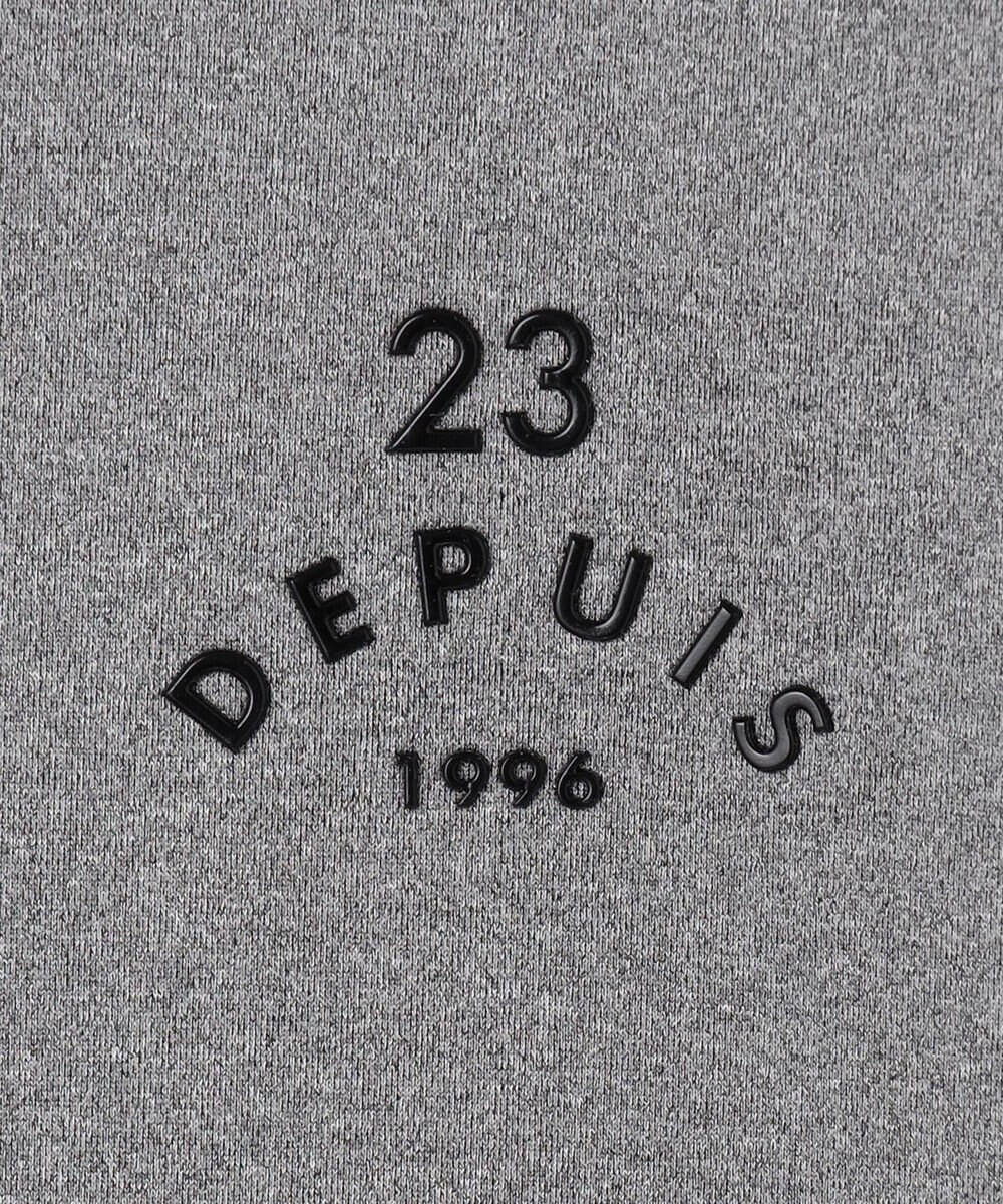 23区GOLF 【MEN】【吸水速乾・UVケア】衿ロゴ モックネックシャツ 