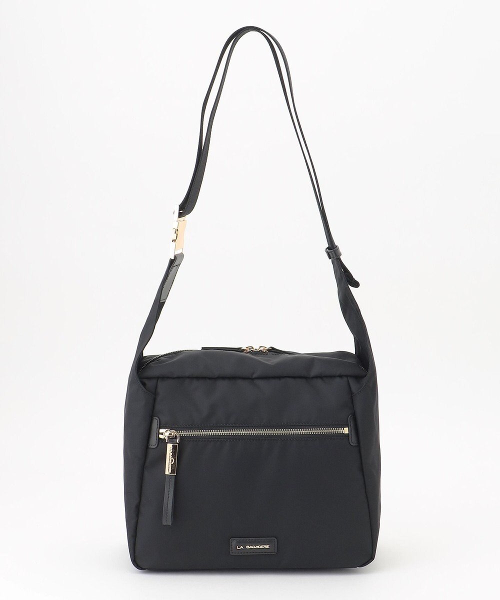 LA BAGAGERIE メタルバックル　ボックスショルダー　Sサイズ 