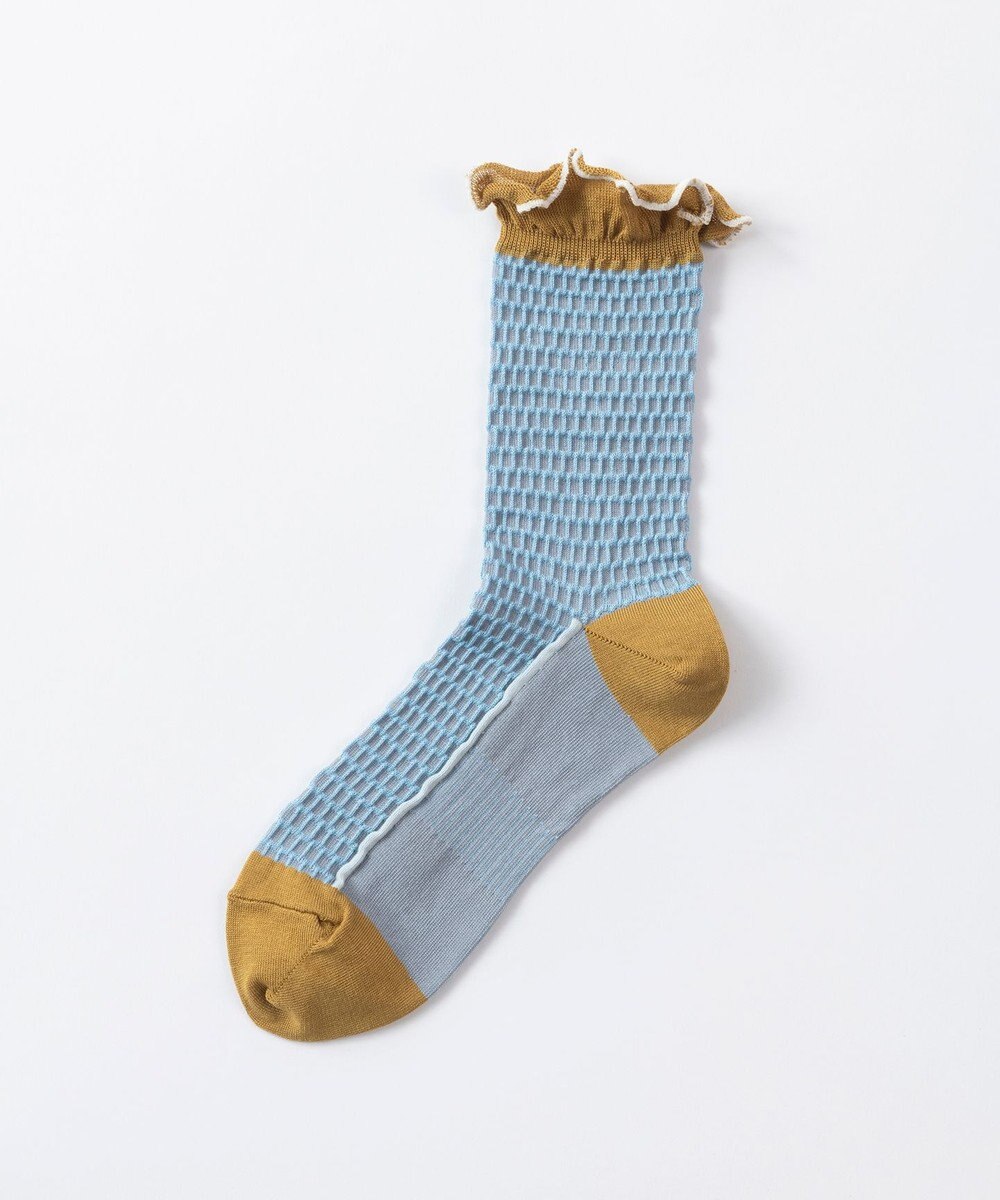 TRICOTE ドットフリルバンピーソックス 