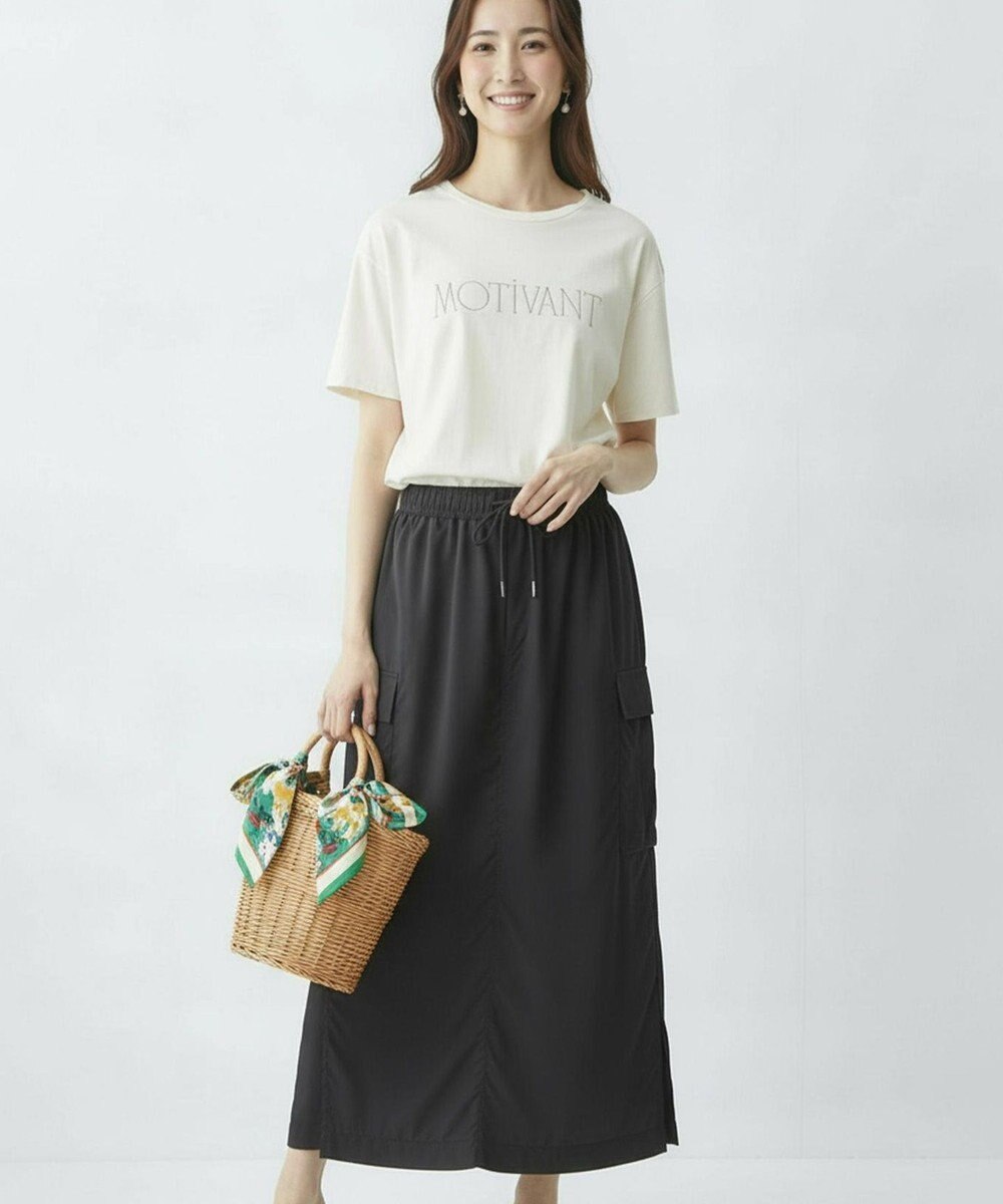 ONWARD Reuse Park スタッフおすすめ！コーデ商品/サイズL【UNFILO】カットソー春夏×スカート春夏 