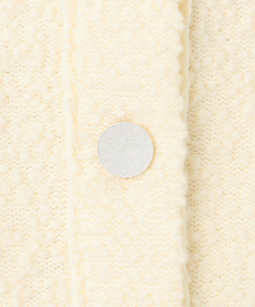 ICB L ブークレツイード ニットジレ 