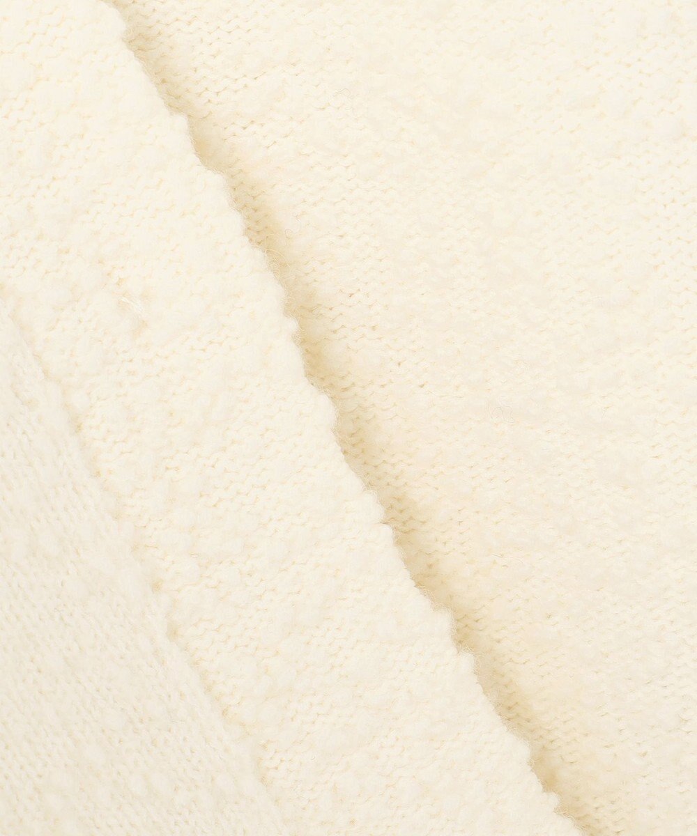 ICB L ブークレツイード ニットジレ 