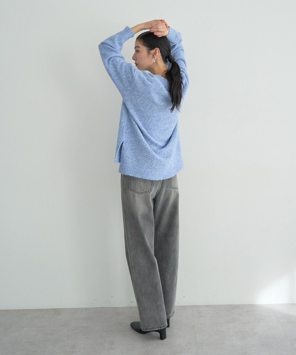 YECCA VECCA 襟付きVネックニット 