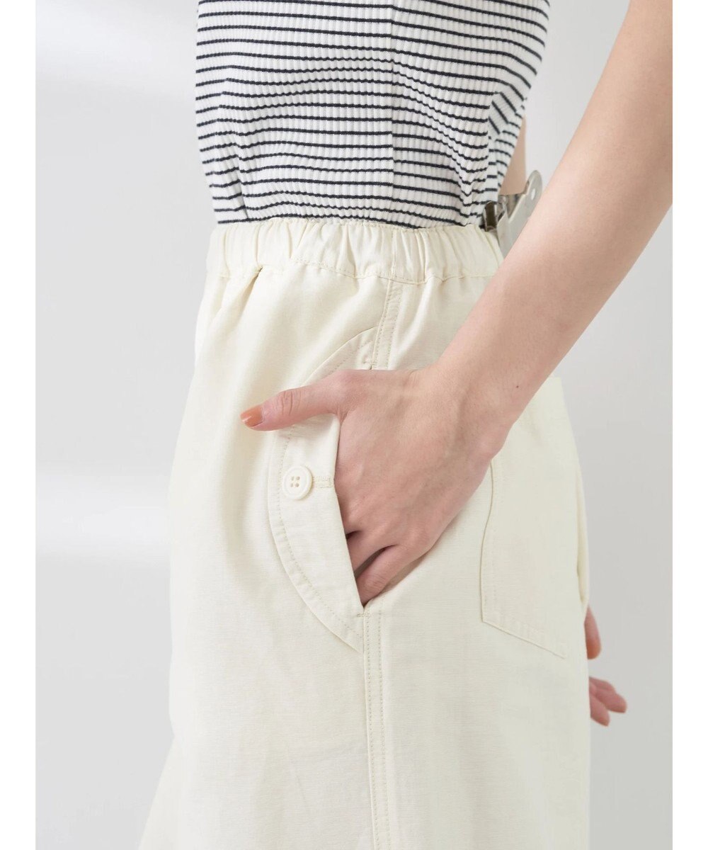 earth music&ecology バルーンシルエットパンツ（Ｉｖｏｒｙ） 