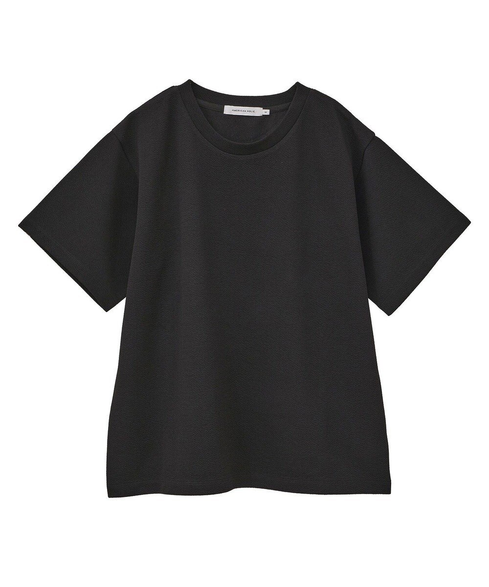 AMERICAN HOLIC ジョーゼット半袖プルオーバー 