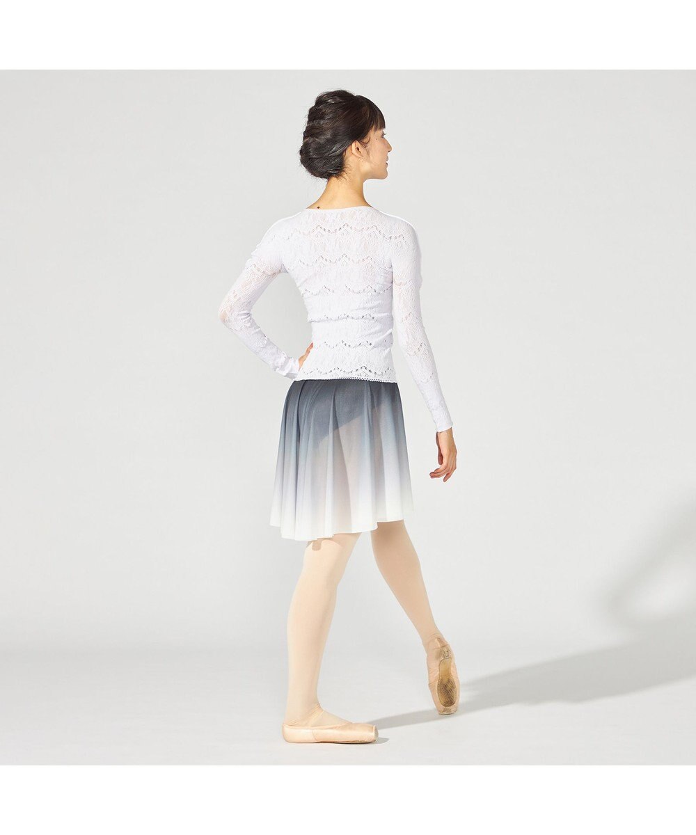 Chacott 【ノーソーイングニット】ノーソーイングクルーネックトップ 