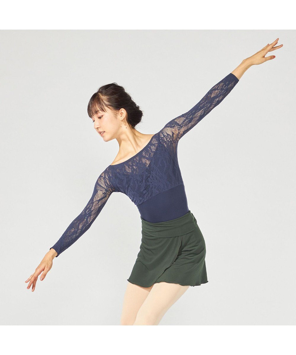 Chacott ショートスパッツ付スカート 