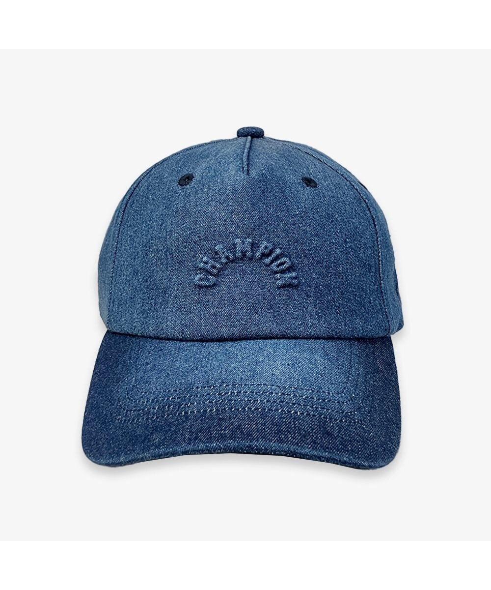 林八百吉商店 Champion　デニムエンボスローキャップ 