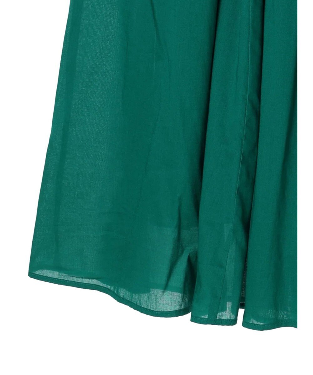 earth music&ecology コットンボイルボリュームスカート 