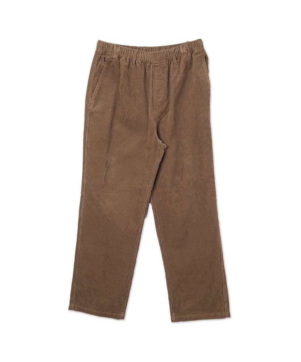 WEGO 【ウエストゴム/ユニセックス着用ITEM】コーデュロイイージーストレートパンツ 
