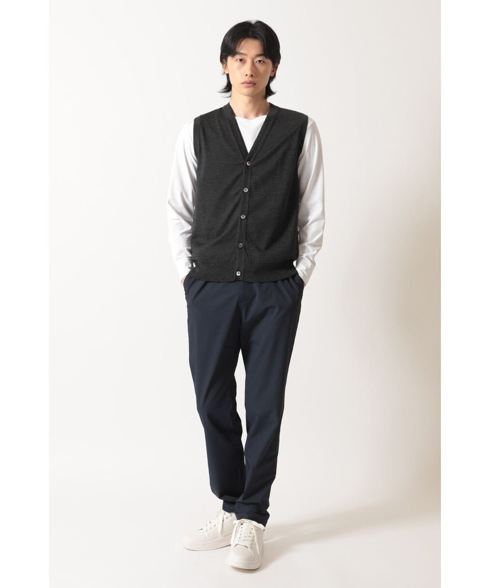 DAKS スーパーファインメリノ ニットベスト 