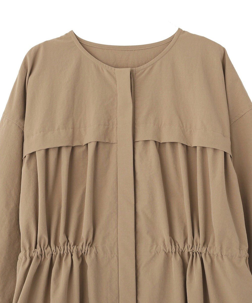 Green Parks ギャザードロストワンピース 